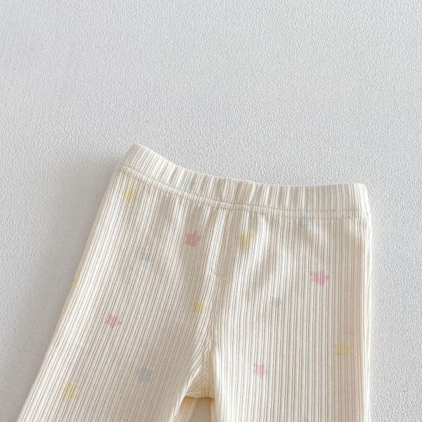 星星/素色滾邊喇叭垮 