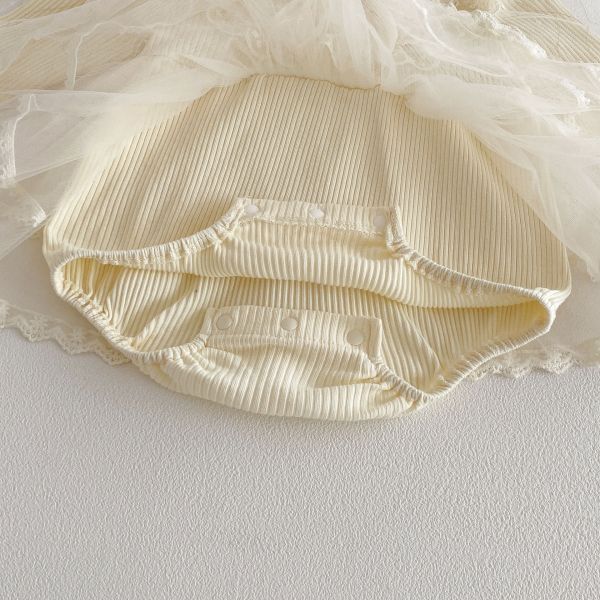 宮廷風公主蕾絲網紗包屁裙 