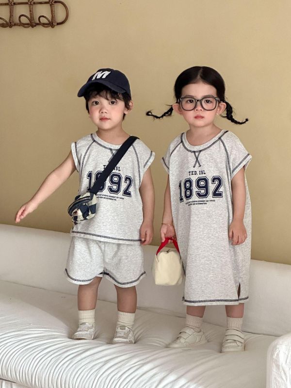 男女童運動風1892套裝/洋裝 