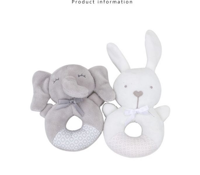 北歐風寶寶早教手抓搖鈴 