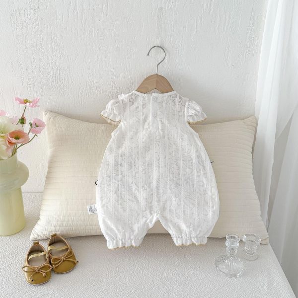 氣質方領蕾絲宮廷連身裝 