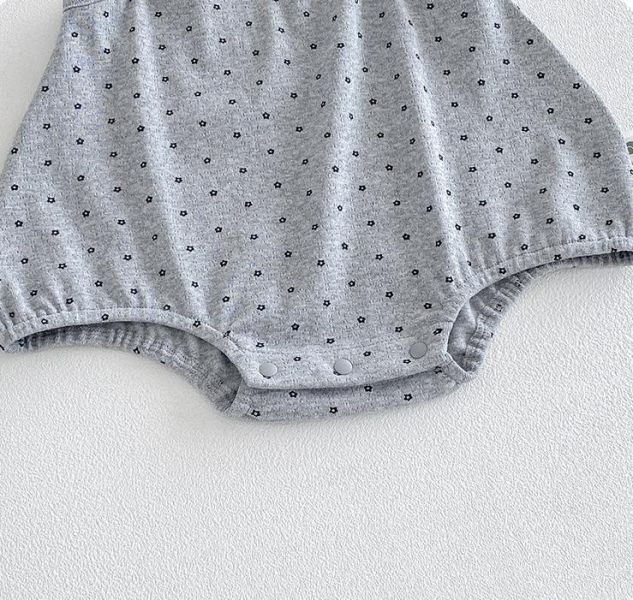 蕾絲蝴蝶結點點細肩包屁衣 