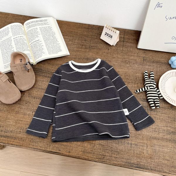 條紋上衣/恐龍造型連帽連身裝 