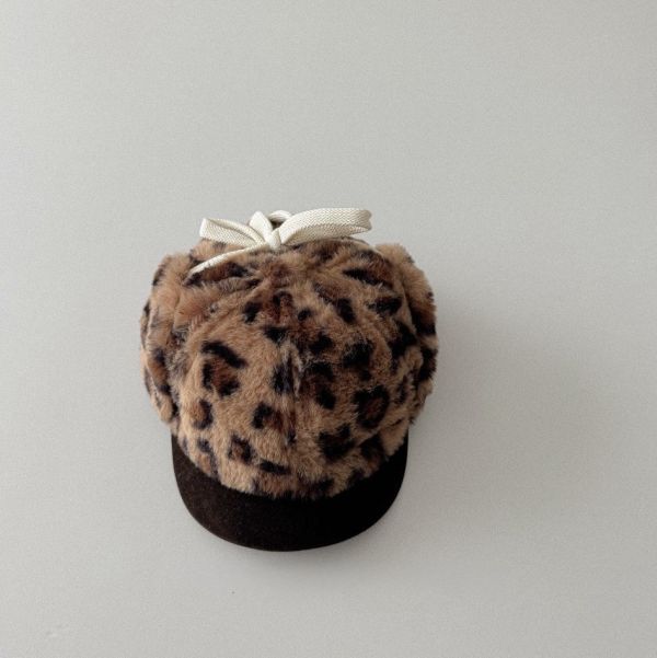 加厚保暖護耳綁繩棒球帽 