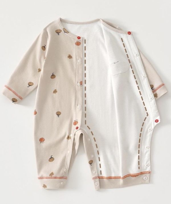 新生兒南瓜貼布棉質系列 