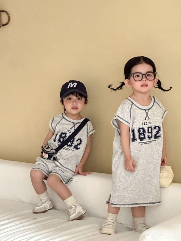 男女童運動風1892套裝/洋裝 