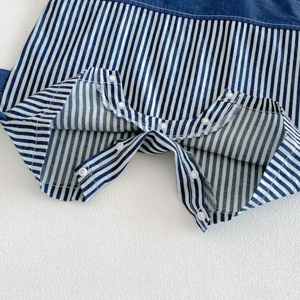 恐龍上衣/牛仔短褲/牛仔吊帶褲 