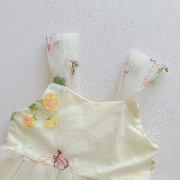 森林系碎花網紗包屁裙 