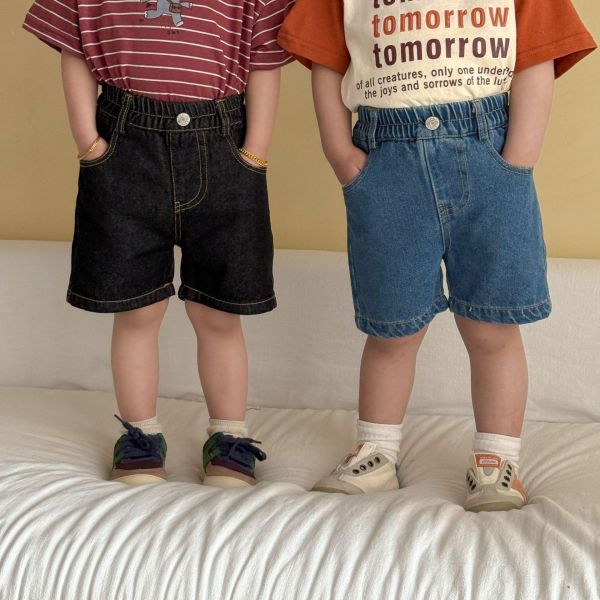 永不退流行牛仔五分短褲 