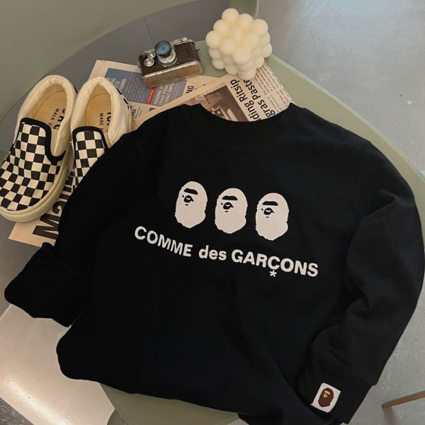 潮牌猿人休閒寬鬆上衣 