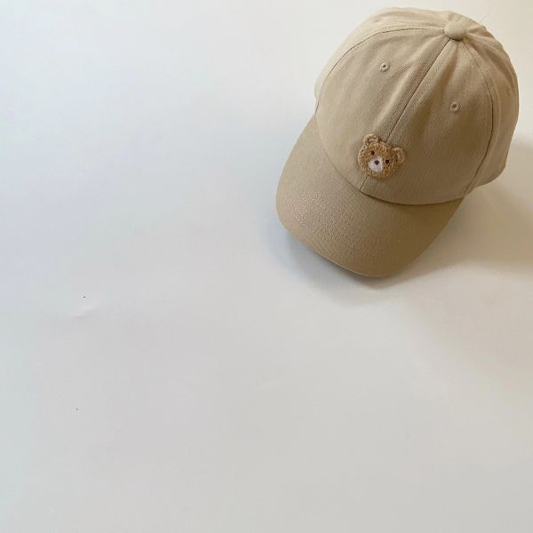 小熊刺繡棒球帽(13色) 