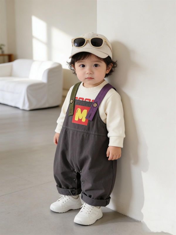 個性上衣+不規格M字吊帶套裝 