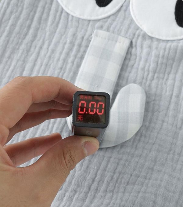 可愛大象紗布棉側鏤空琵琶衣 