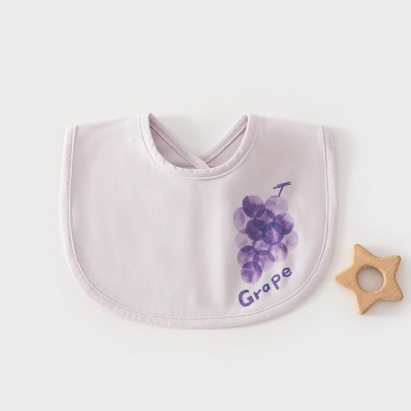 新生兒水果系列口水圍兜 