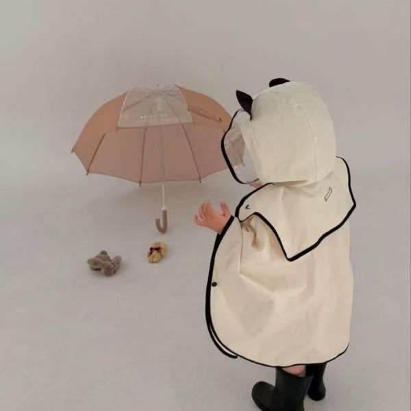 INS風高顏質防水連帽兒童雨衣 