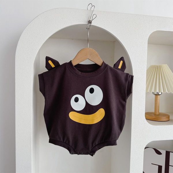 丑萌調皮搗蛋大眼寬鬆包屁衣 
