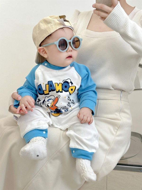 迪士尼系列拚袖連身裝(3款) 