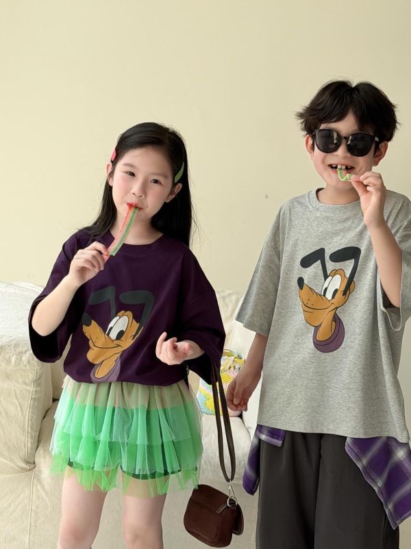 可愛高飛印花寬鬆上衣 