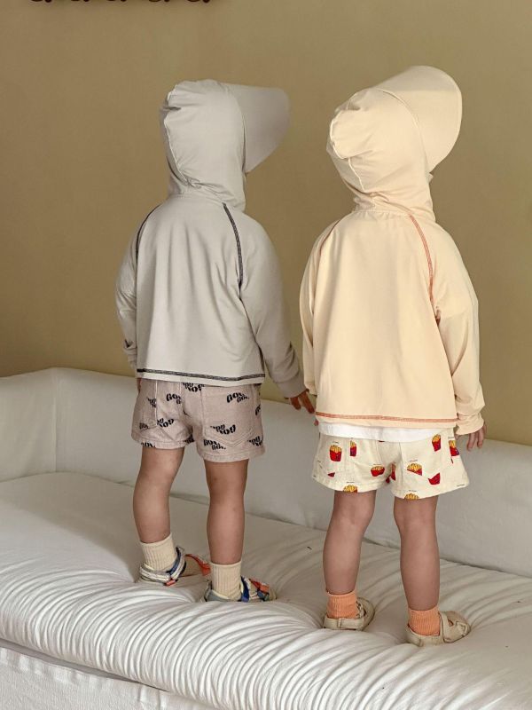 new冰絲涼感透氣防曬連帽外套(4色) 