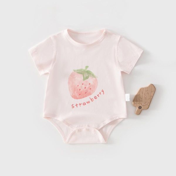 新生兒水果系列包屁衣/連身裝 