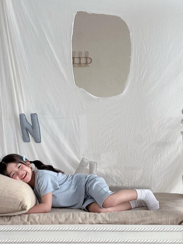 純棉彈力短袖微孔透氣居家套裝 