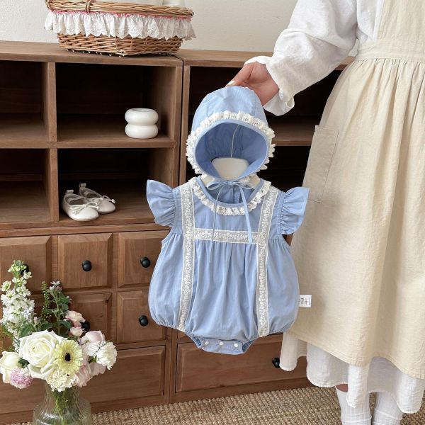 氣質宮廷風公主包屁衣+帽 