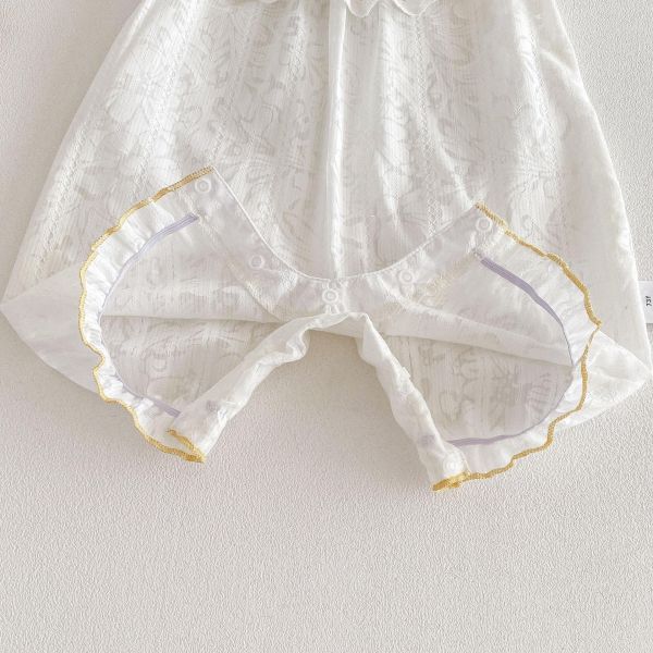 氣質方領蕾絲宮廷連身裝 