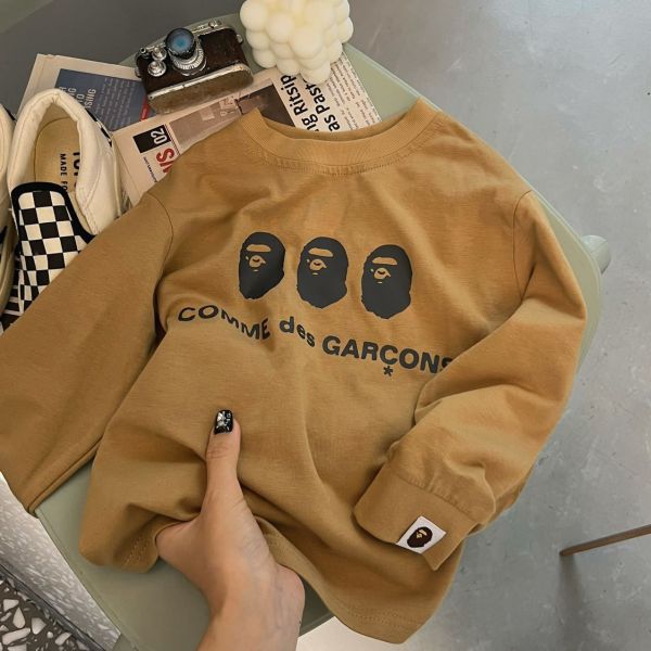 潮牌猿人休閒寬鬆上衣 