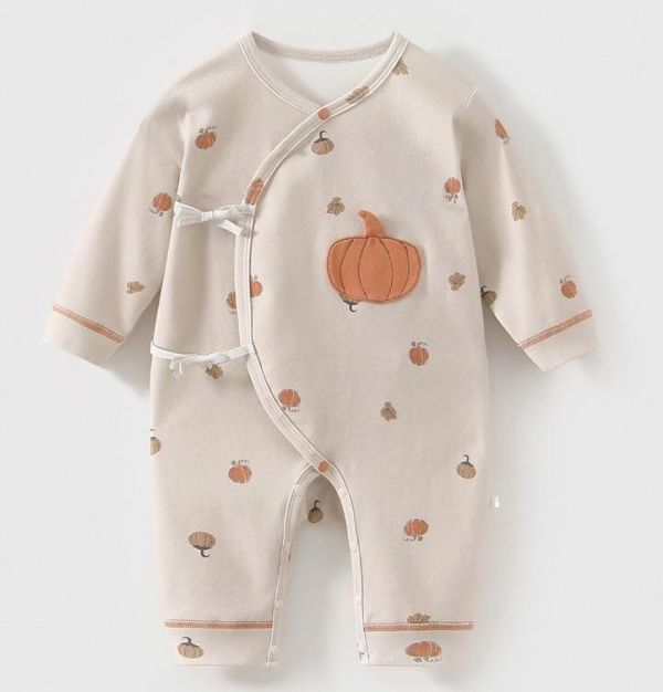 新生兒南瓜貼布棉質系列 