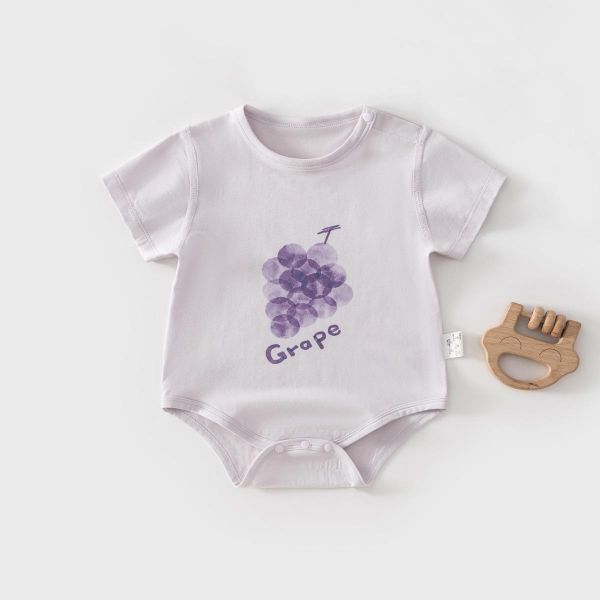 新生兒水果系列包屁衣/連身裝 