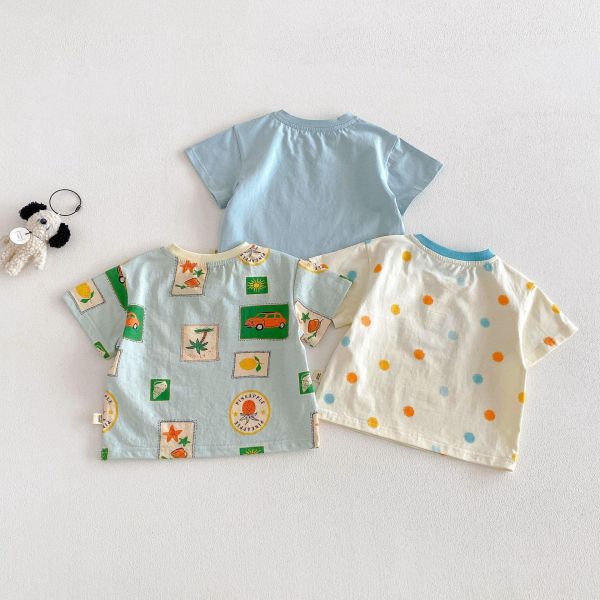 可愛童趣印花T恤上衣 