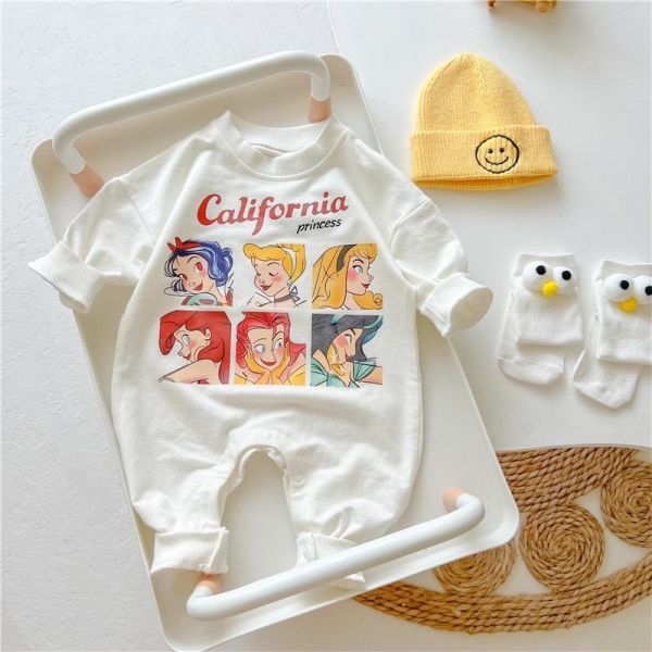 可愛卡通史努比/公主印花連身裝 