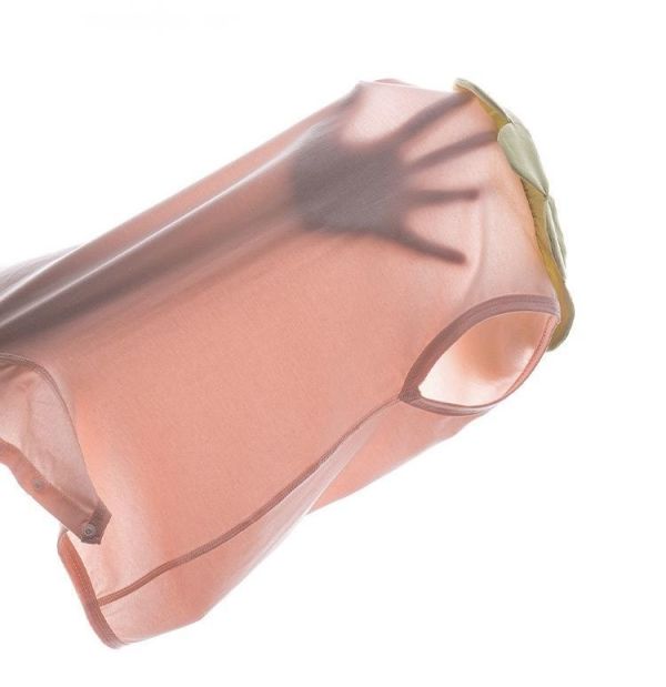 新生兒草莓花瓣領連身裝(2色) 