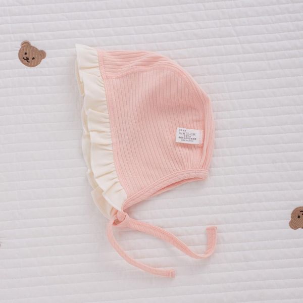 新生兒棉質碎花圍兜連身裝 