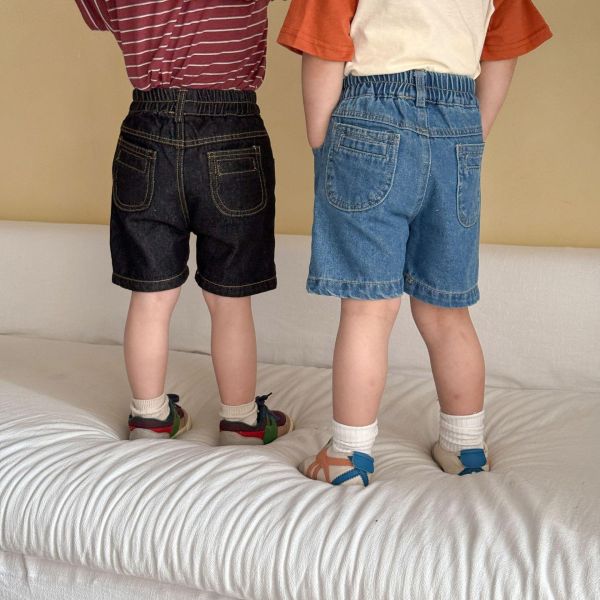 永不退流行牛仔五分短褲 