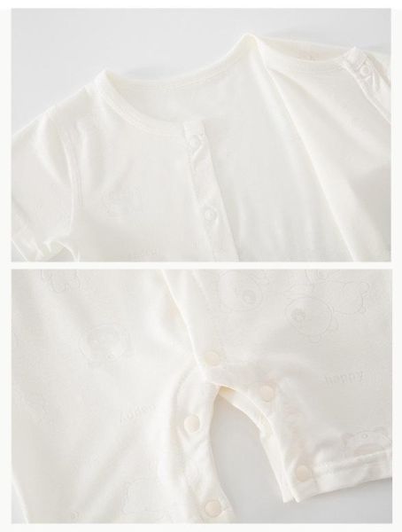 新生兒夏季超薄短袖連身裝 