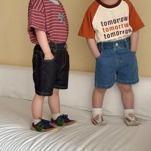 永不退流行牛仔五分短褲 