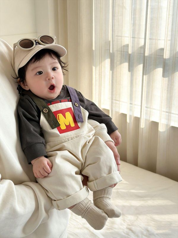 個性上衣+不規格M字吊帶套裝 