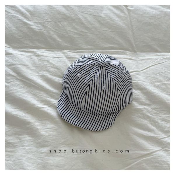 百搭簡約軟牛仔素色/條紋棒球帽 