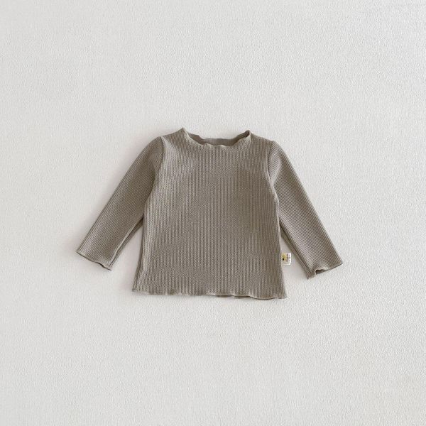 素色軟糯上衣+燈芯絨極簡吊帶長褲 