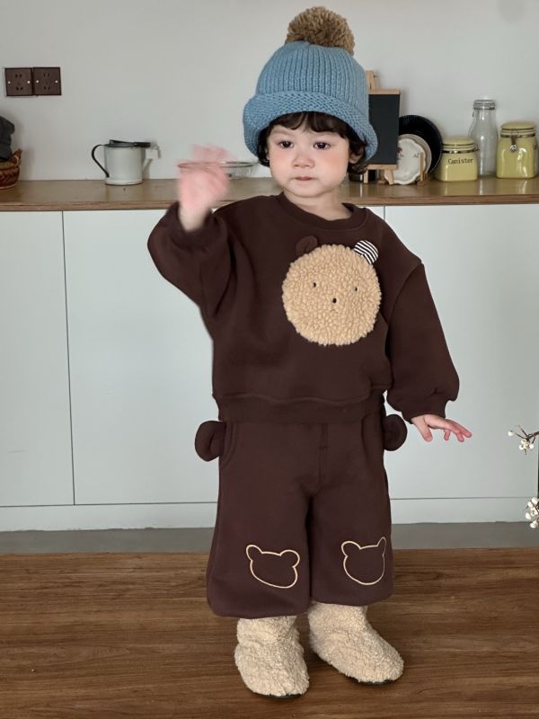 無尾熊造型QQ毛背心 