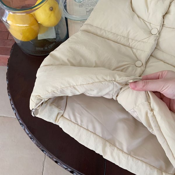 韓系高領質感加厚背心 