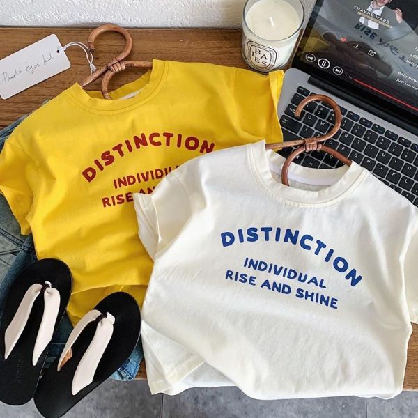 字母印花素色休閒上衣 