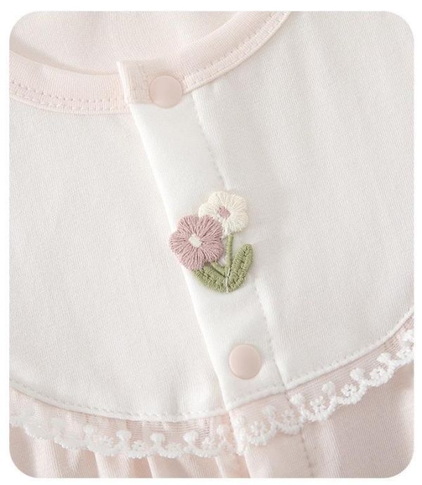 夏季超萌假圍兜開釦連身裝(2色) 