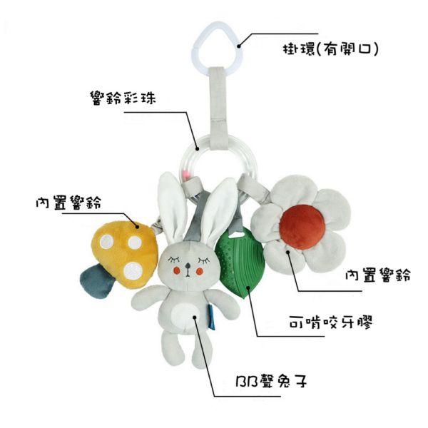 兒童早教北歐風有聲掛件 