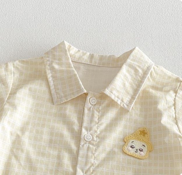 星星人格紋極簡襯衫/套裝/吊帶褲 