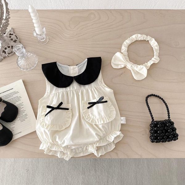 姐妹款小香風氣質包屁衣/洋裝(含頭飾) 