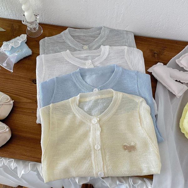 小馬貼布透膚防曬薄外套 