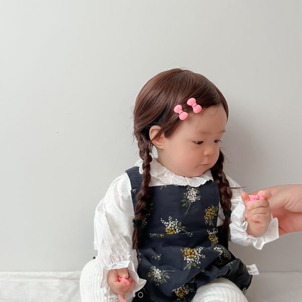 小清新麻花辮子假髮帽 