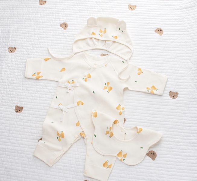 新生兒小清新西洋梨連身裝 